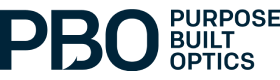 PBO Purpose Built Optics - Logo Blue