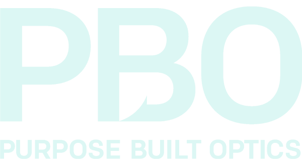Purpose Built Optics - PBO - Logo Aqua